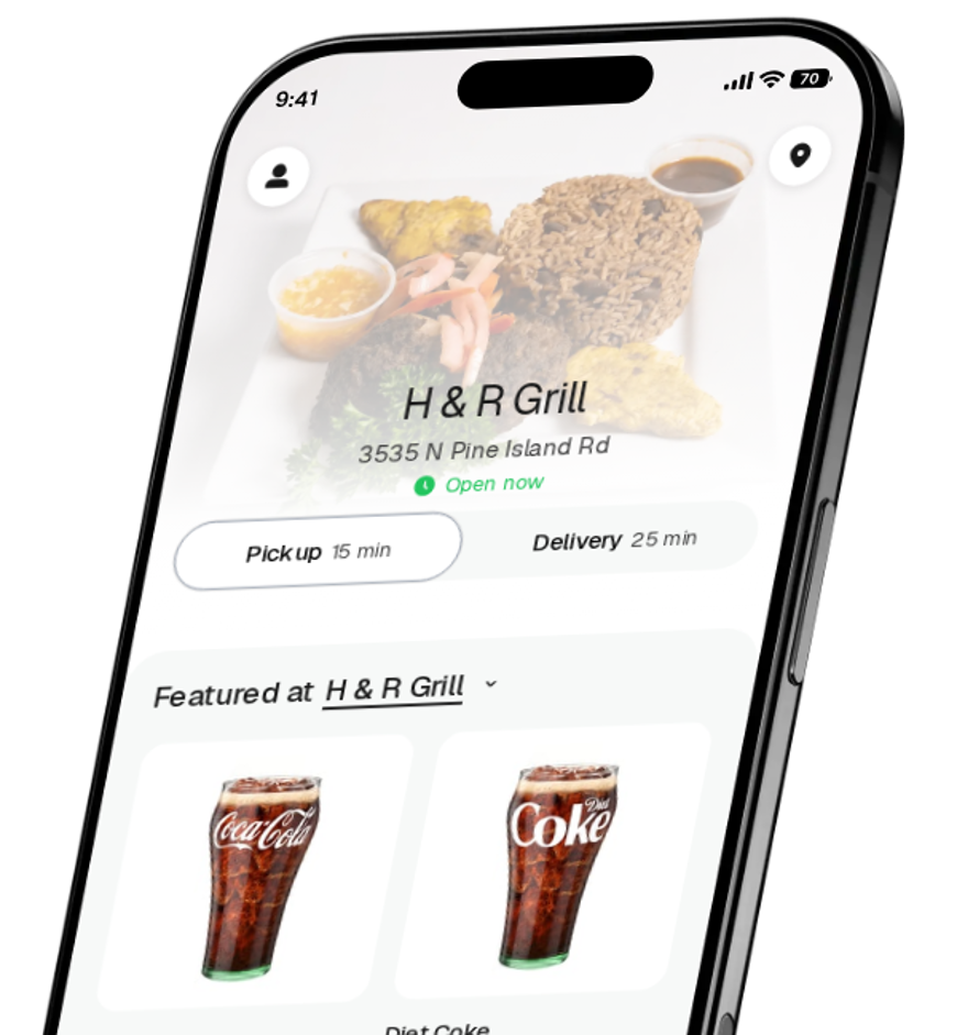 H & R Grill app preview