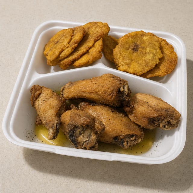 3 Pieces Chicken Tender Basket with Fries.